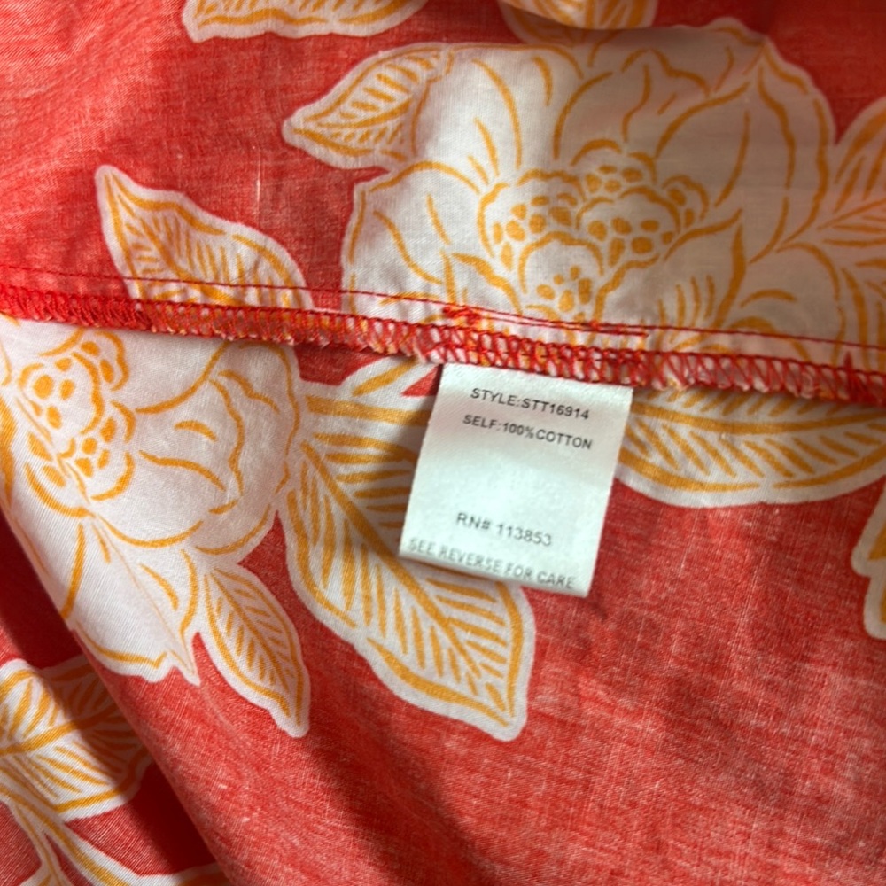 SugarLips Lilo Tropics Swazi Flutter Sleeve Top - Picture 6 of 6